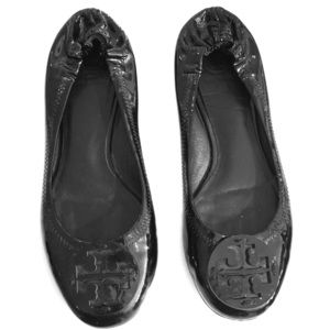 Tory Burch Reva Ballet Black Flats